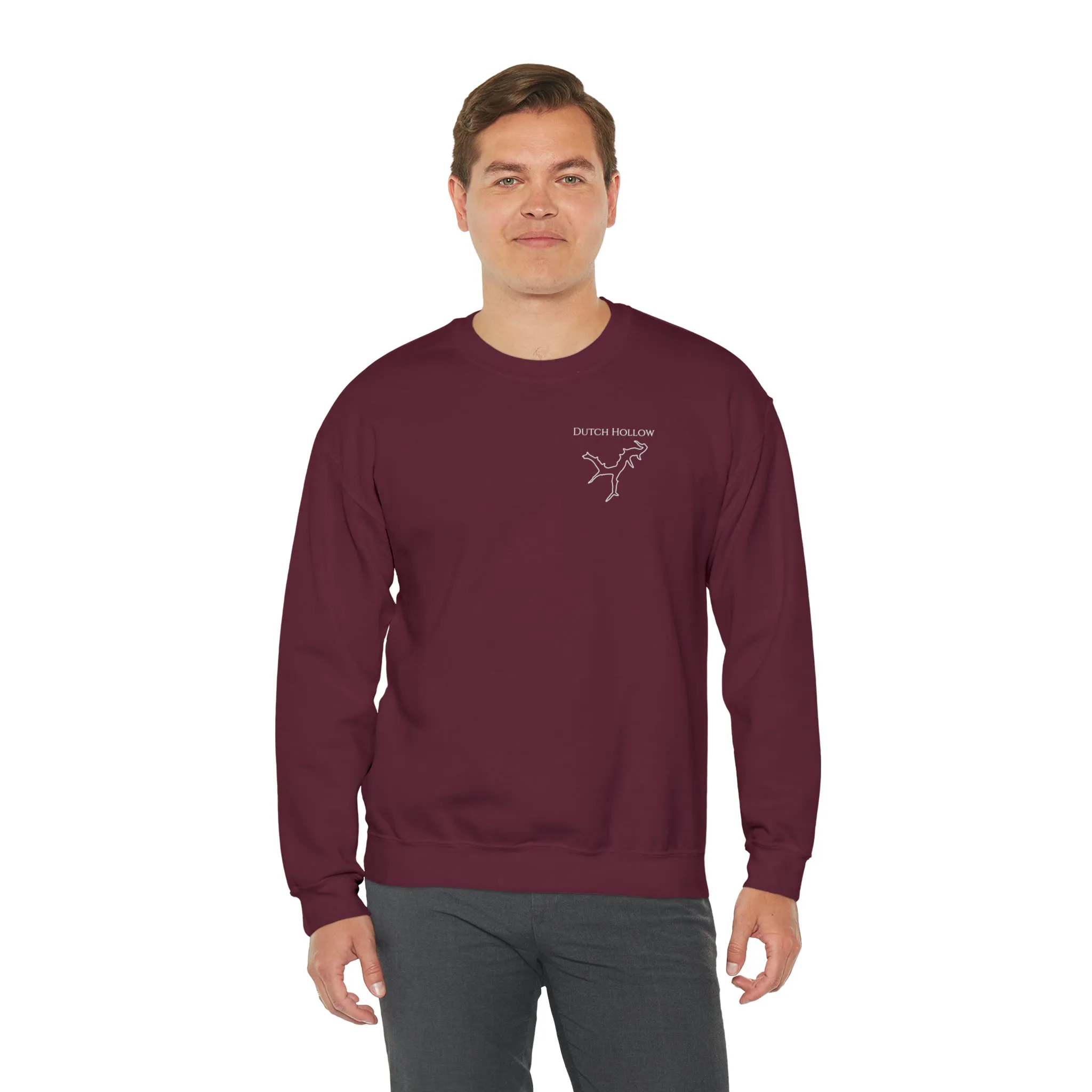 Dutch Hollow Plain Unisex Crewneck Sweatshirt Heavy Blend™