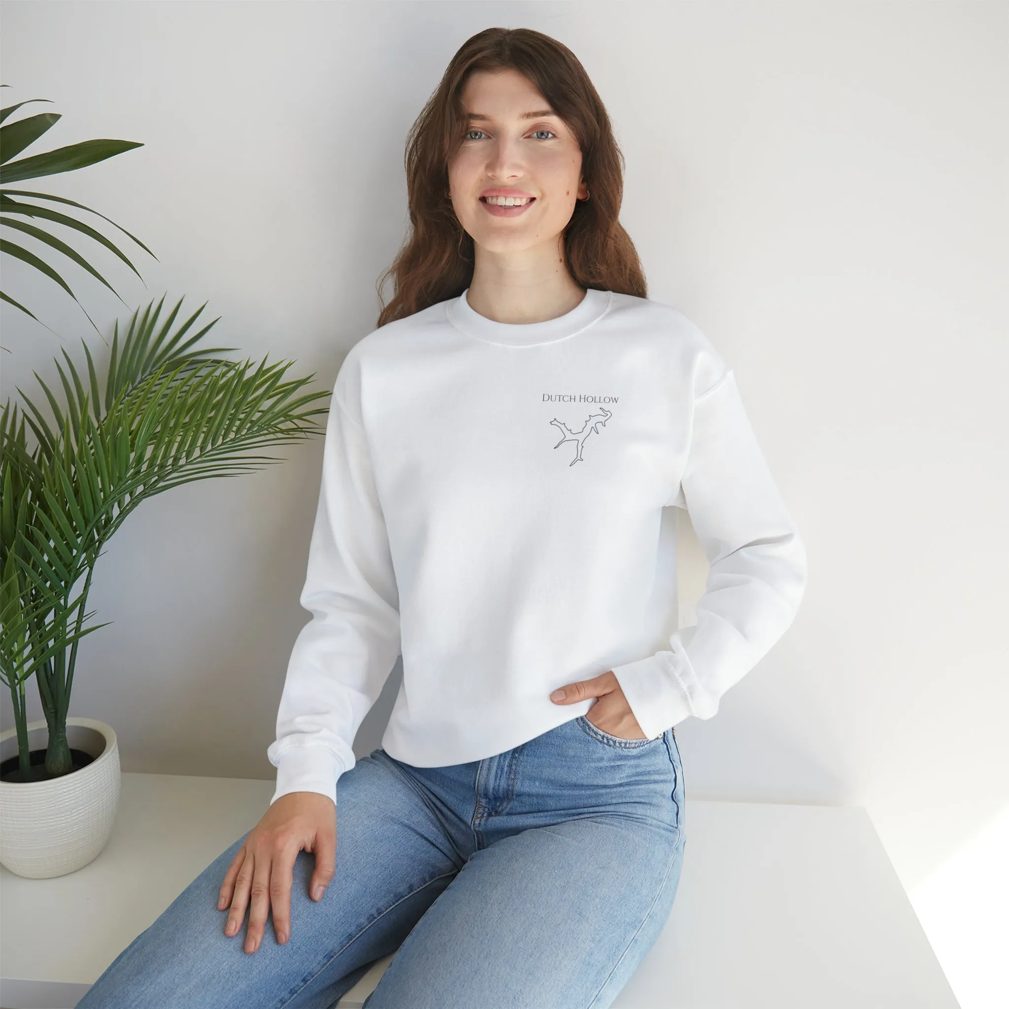 Dutch Hollow Plain Unisex Crewneck Sweatshirt Heavy Blend™
