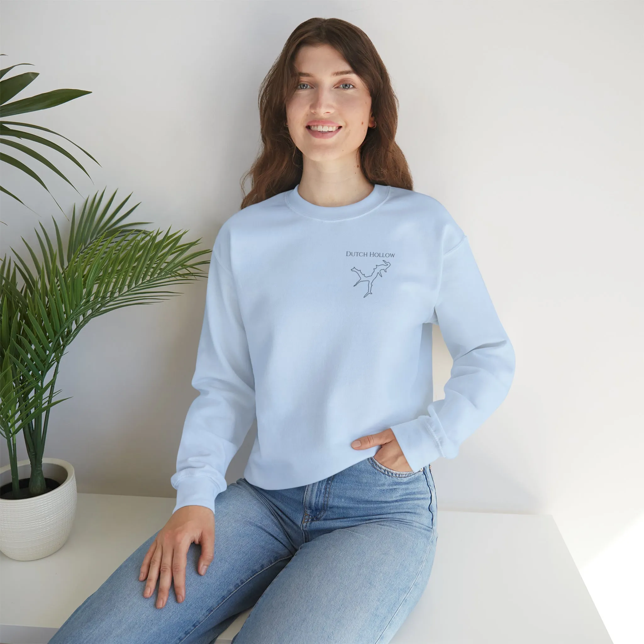 Dutch Hollow Plain Unisex Crewneck Sweatshirt Heavy Blend™