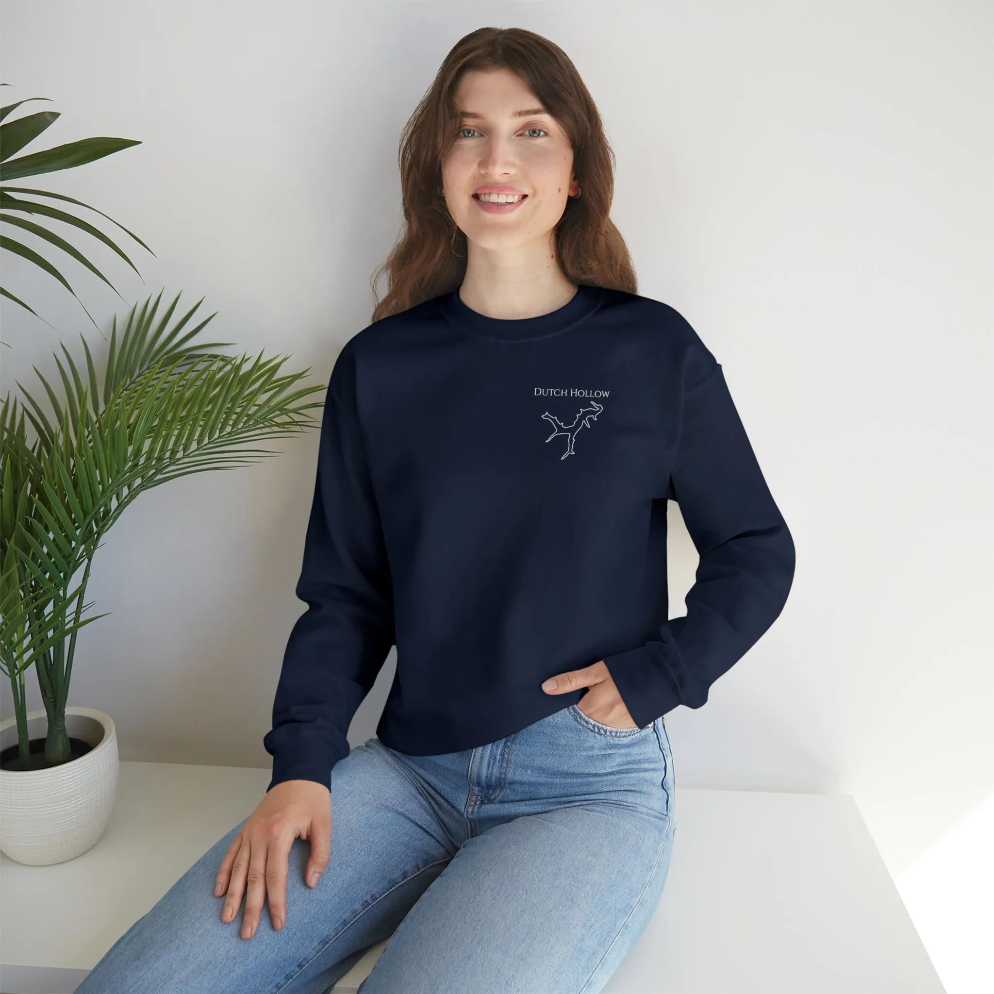 Dutch Hollow Plain Unisex Crewneck Sweatshirt Heavy Blend™