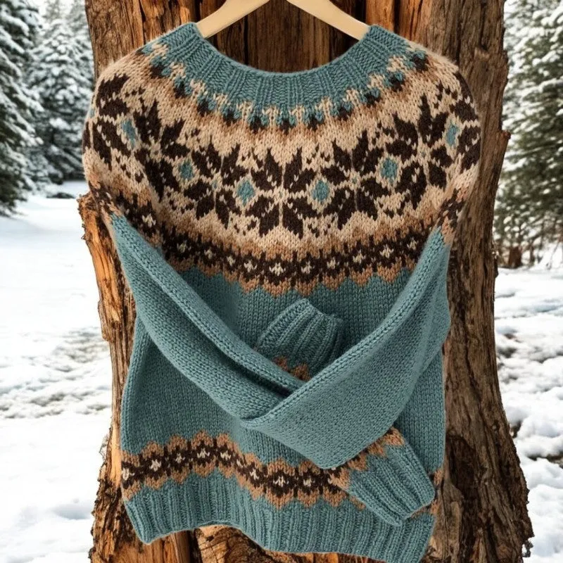 Ebba – Classic winter knit. Refined finish.