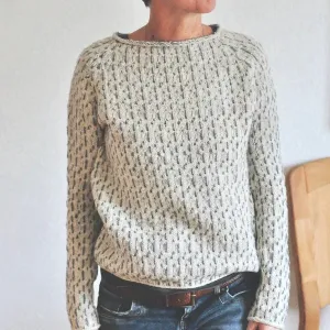Elegant gray sweater