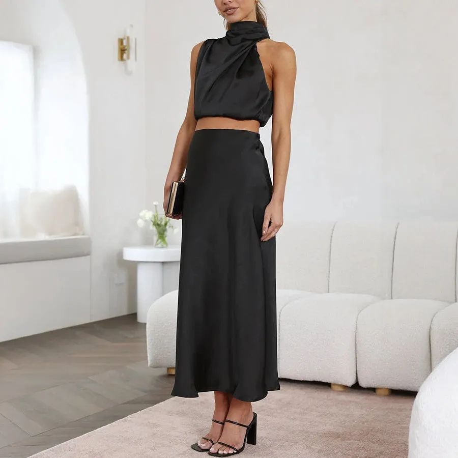 Elegant Two-Piece Dress Set