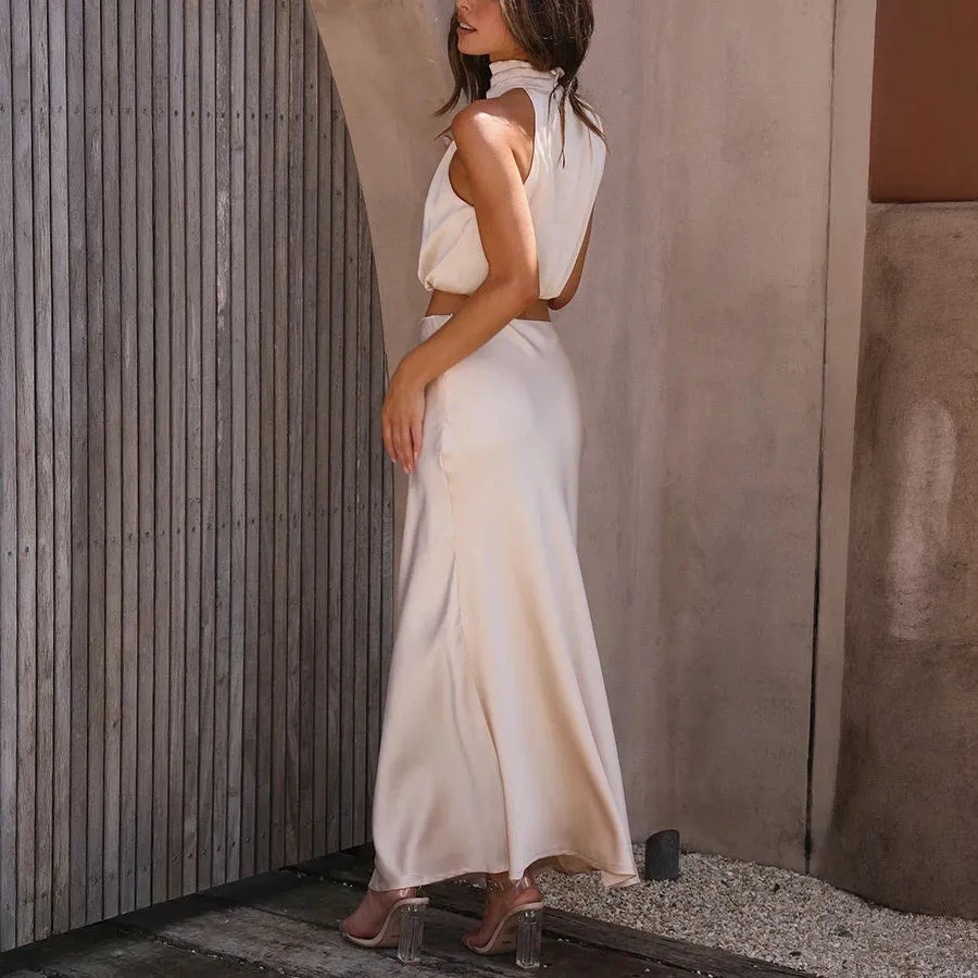 Elegant Two-Piece Dress Set