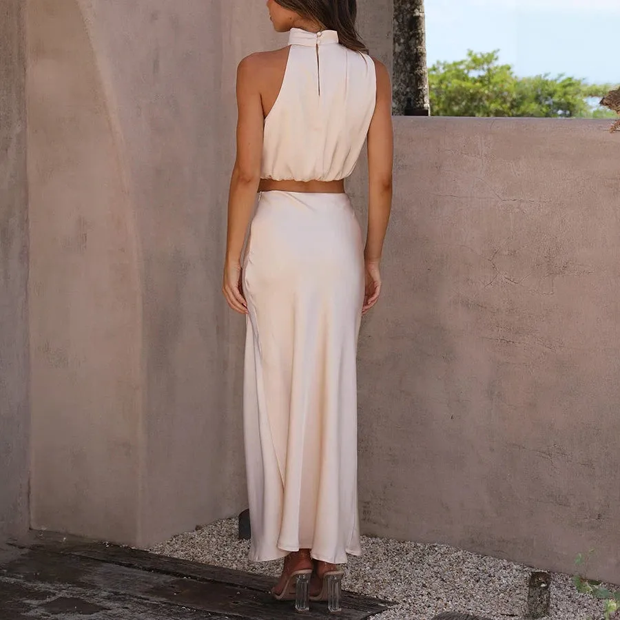 Elegant Two-Piece Dress Set