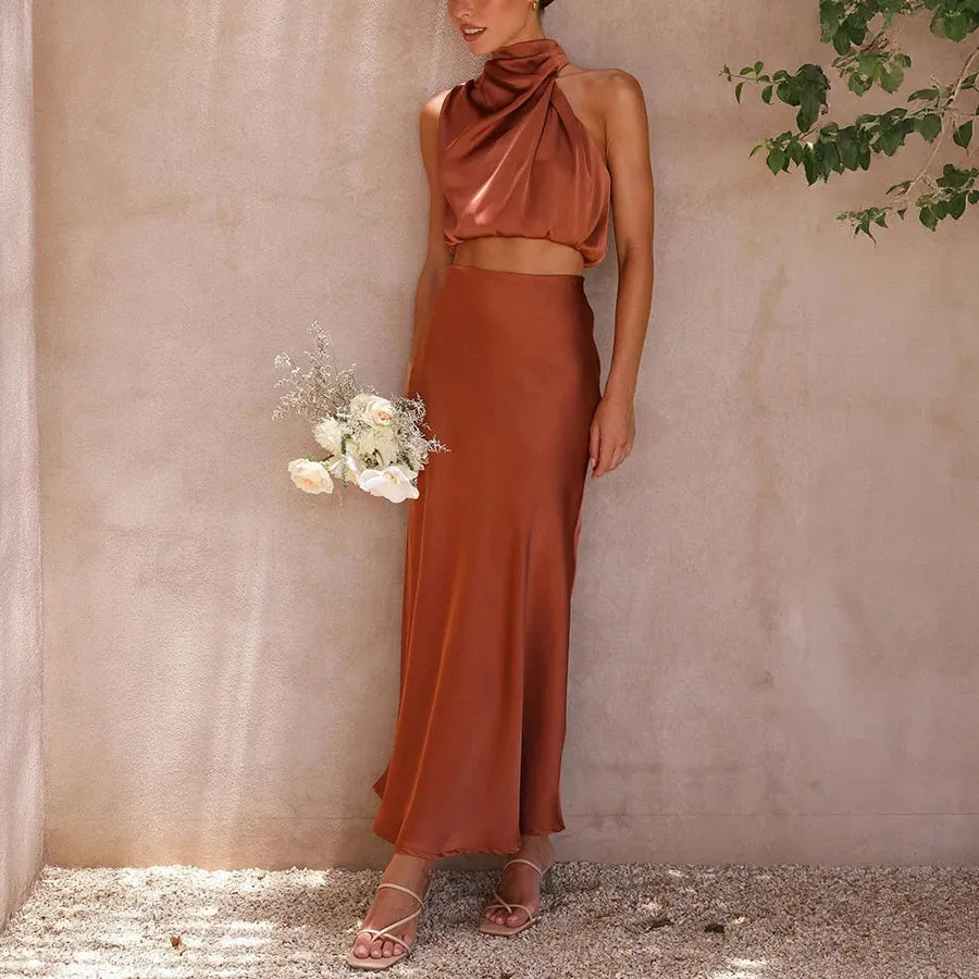 Elegant Two-Piece Dress Set