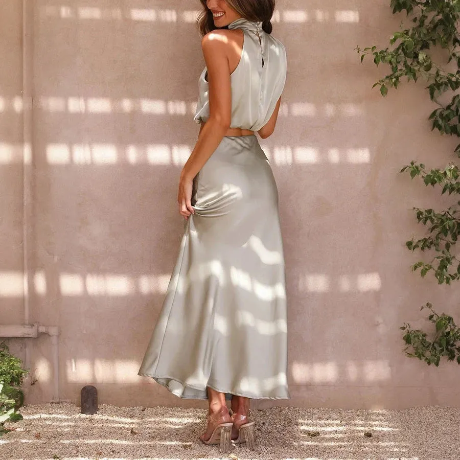 Elegant Two-Piece Dress Set