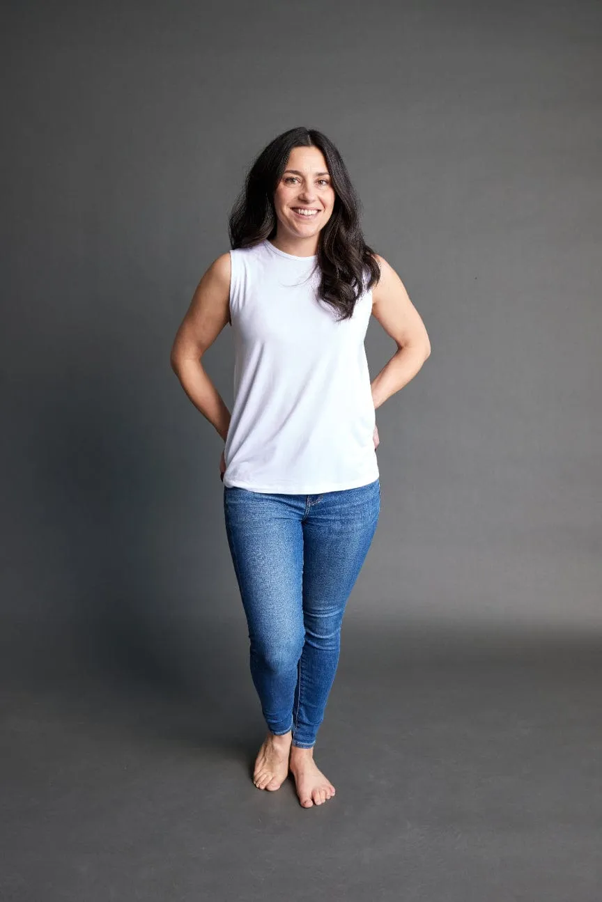 Element Tank in White