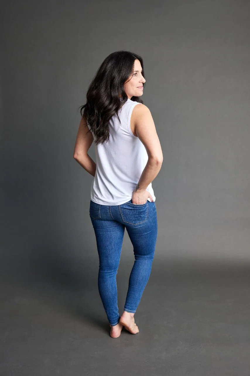 Element Tank in White