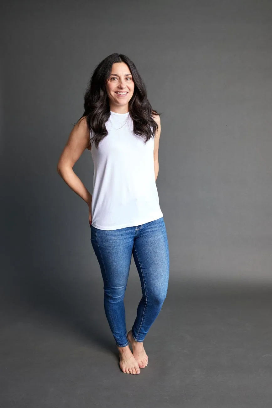 Element Tank in White