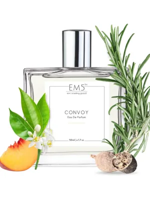 EM5™ Convoy Perfume EDP Spray for Men | Citrus Fresh Marine Fragrance Accords | Luxury Gift for Him | Variants Available: 50 ml Spray / 15 ml Spray