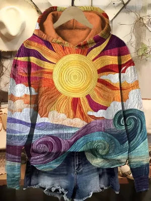 Emery | Autumn Patchwork Sweater