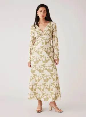 Esmaee Let The Light In Dress | Sage