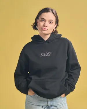 Essentials Embroidered Hoodie - Black