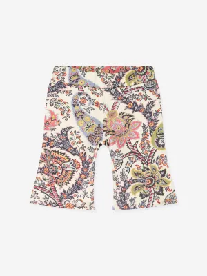 Etro Baby Girls Paisley Joggers in Multicolour
