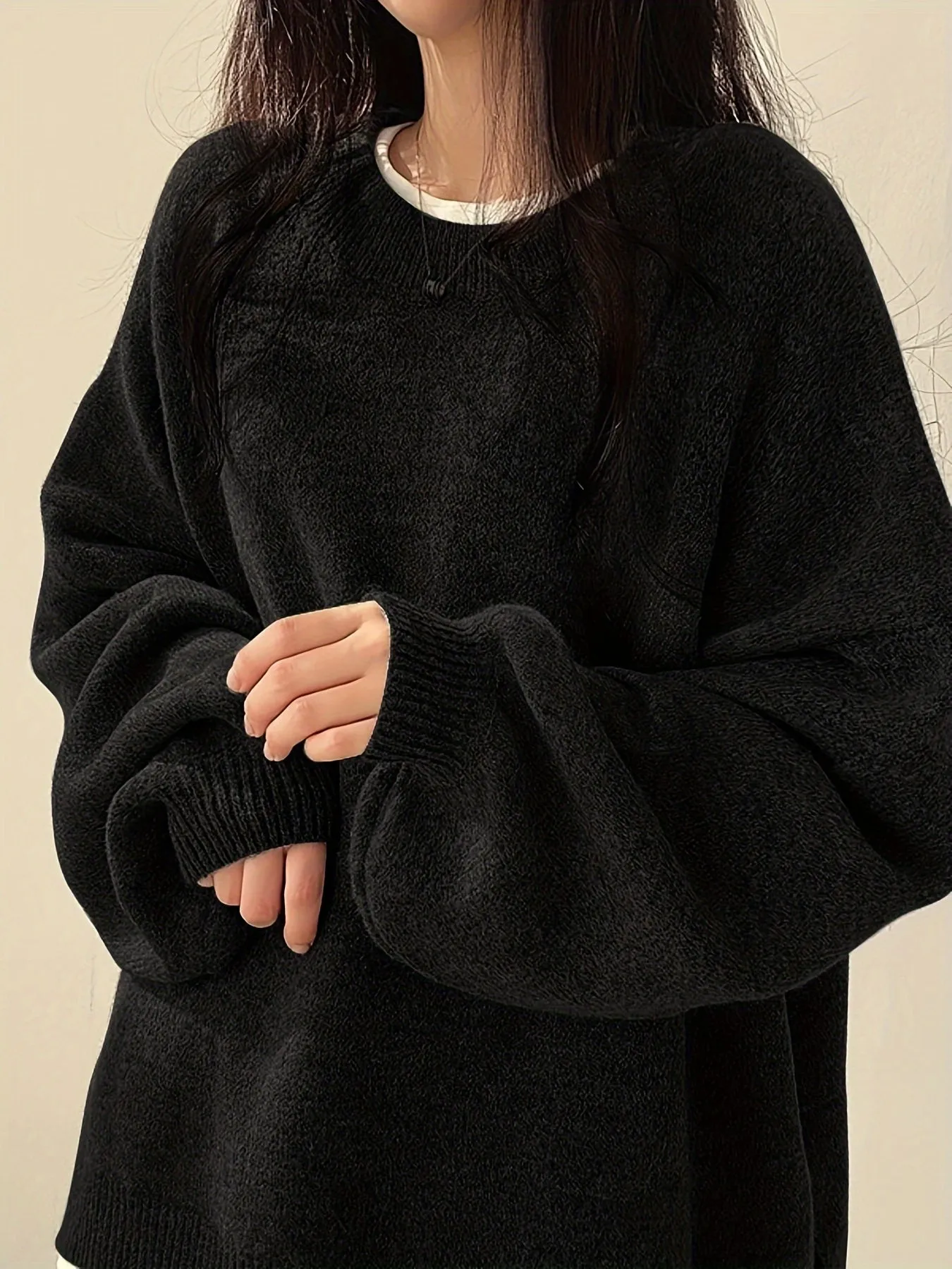 Evelyn | Cozy Crew Neck Sweater