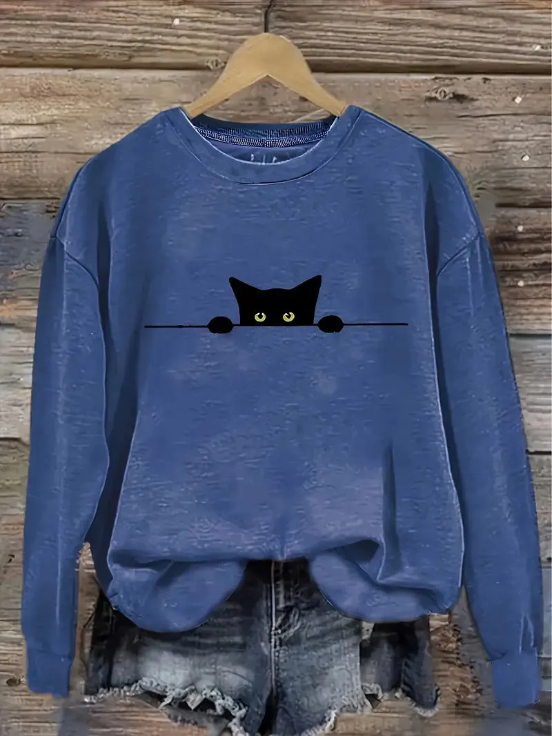 Evelyn | premium cat sweatshirt