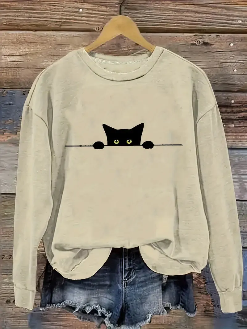 Evelyn | premium cat sweatshirt