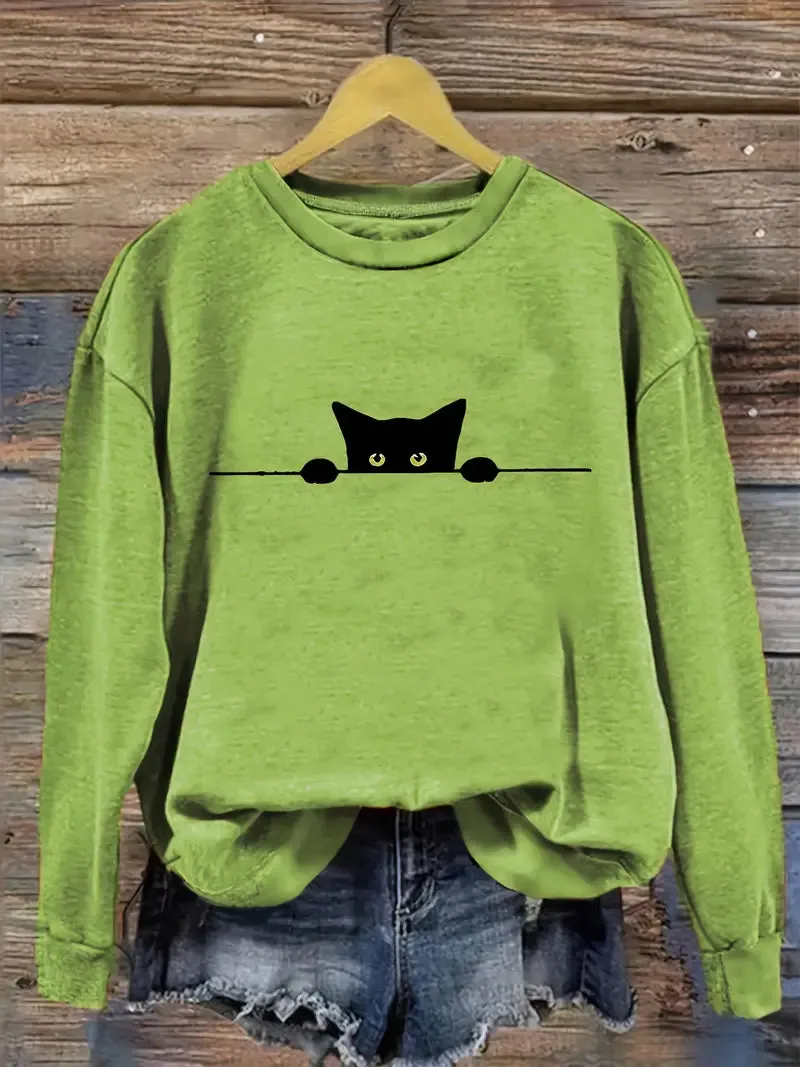 Evelyn | premium cat sweatshirt