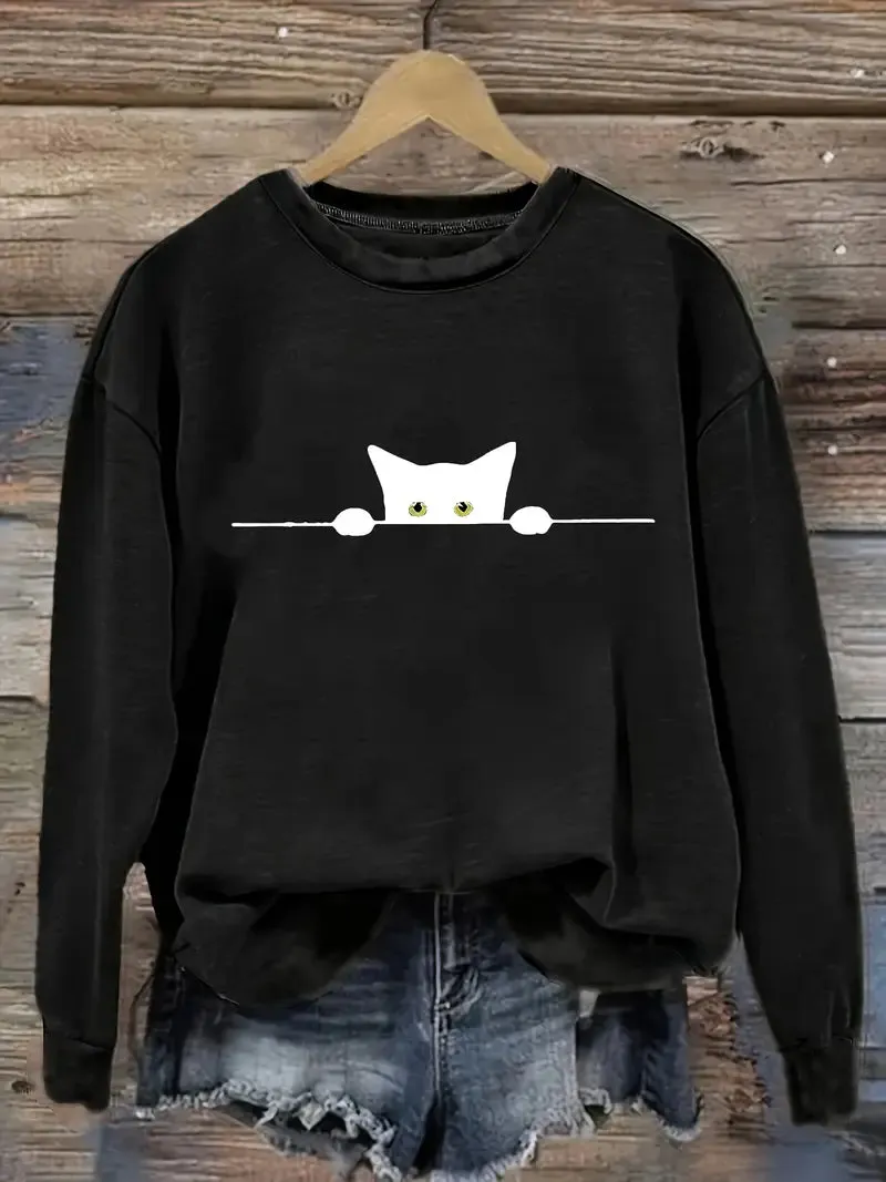 Evelyn | premium cat sweatshirt