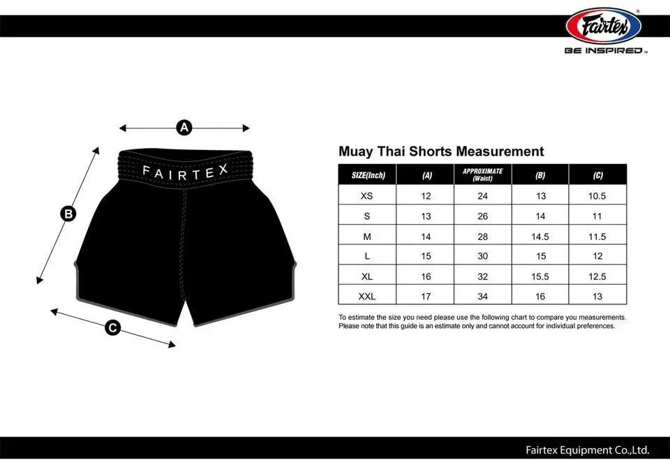 Fairtex Muay Thai Shorts - Focus