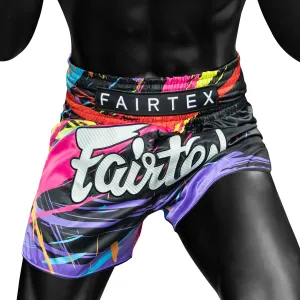 FAIRTEX WORLD MUSIC MUAYTHAI SHORTS-BLACK