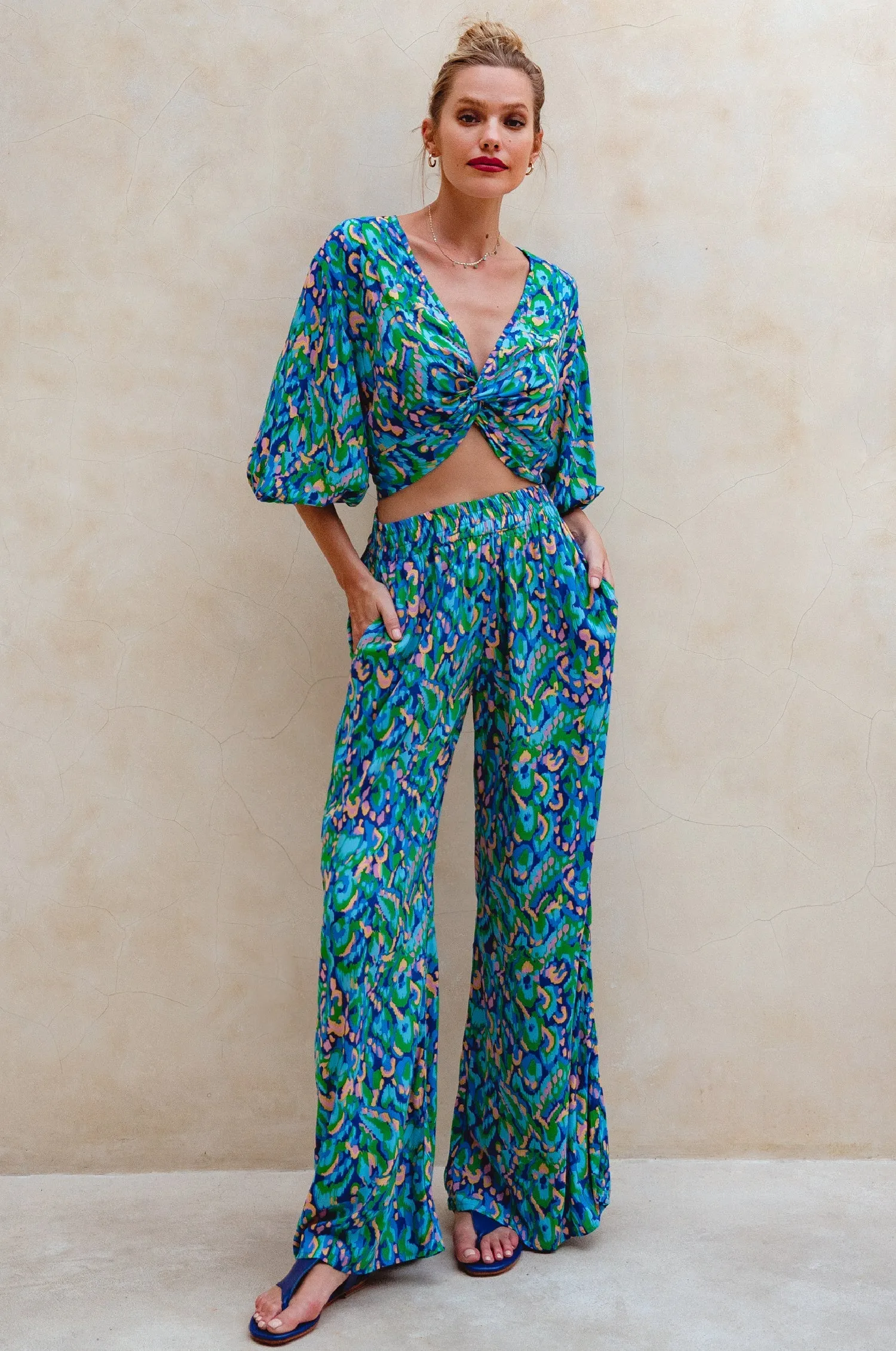 Fatima Cropped Summer Top (Sale)