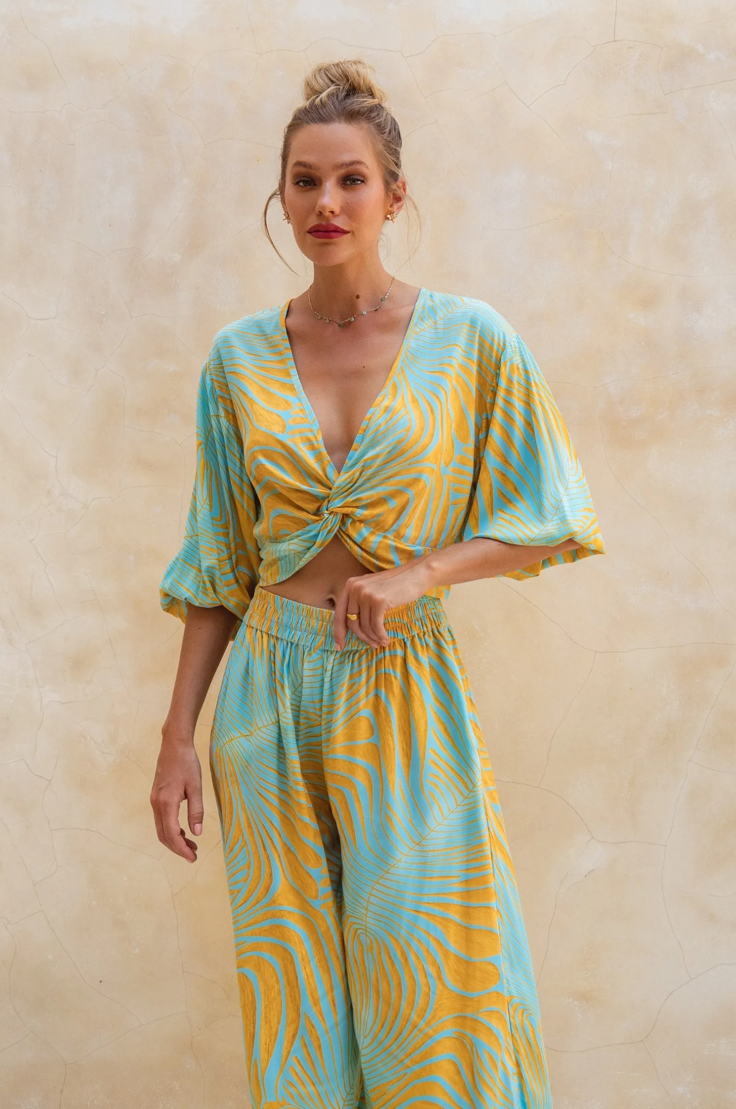 Fatima Cropped Summer Top (Sale)