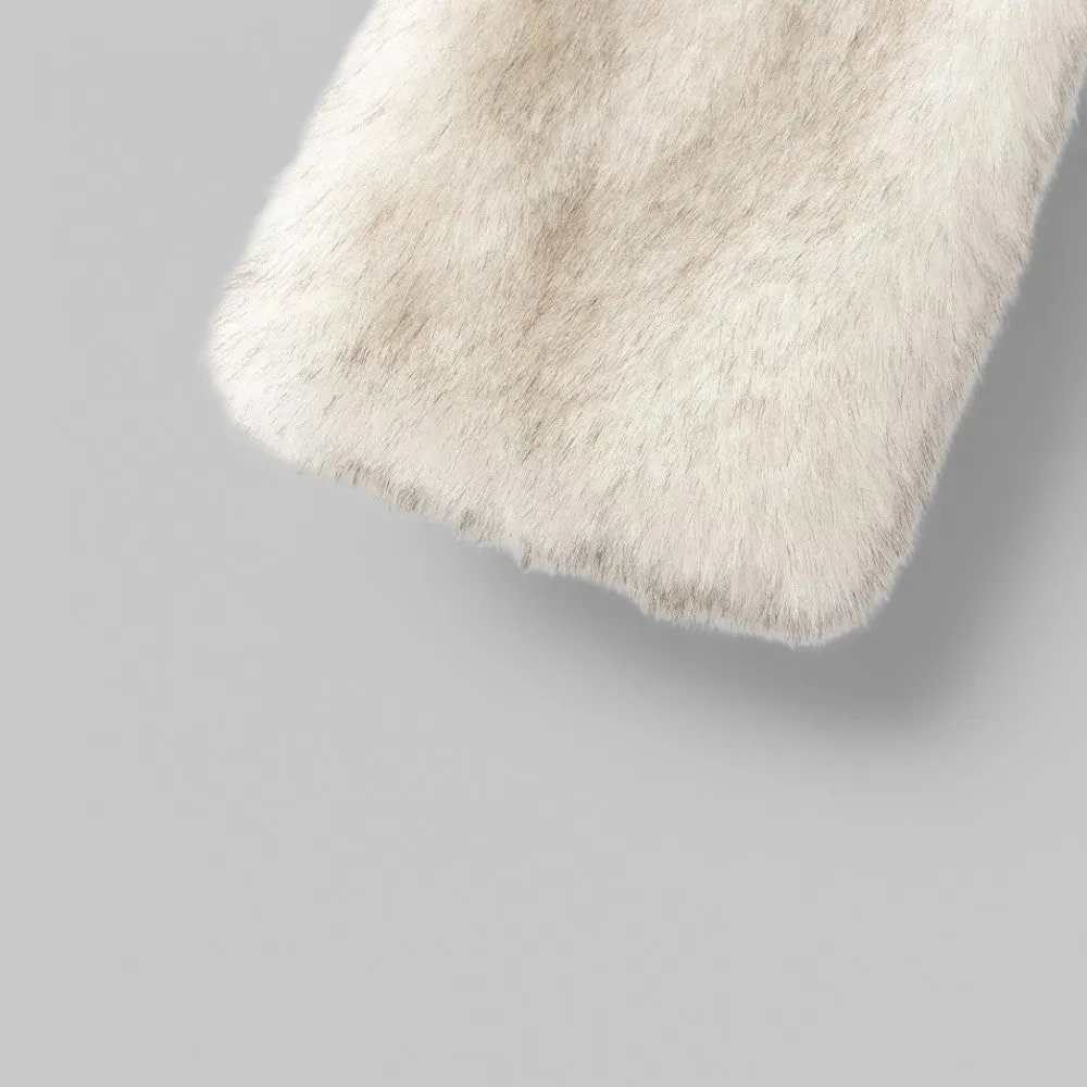 Faux Fur Cropped Jacket