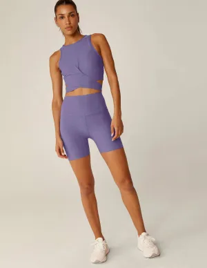 Featherweight Embrace Cropped Tank by Beyond Yoga | Indigo Heather