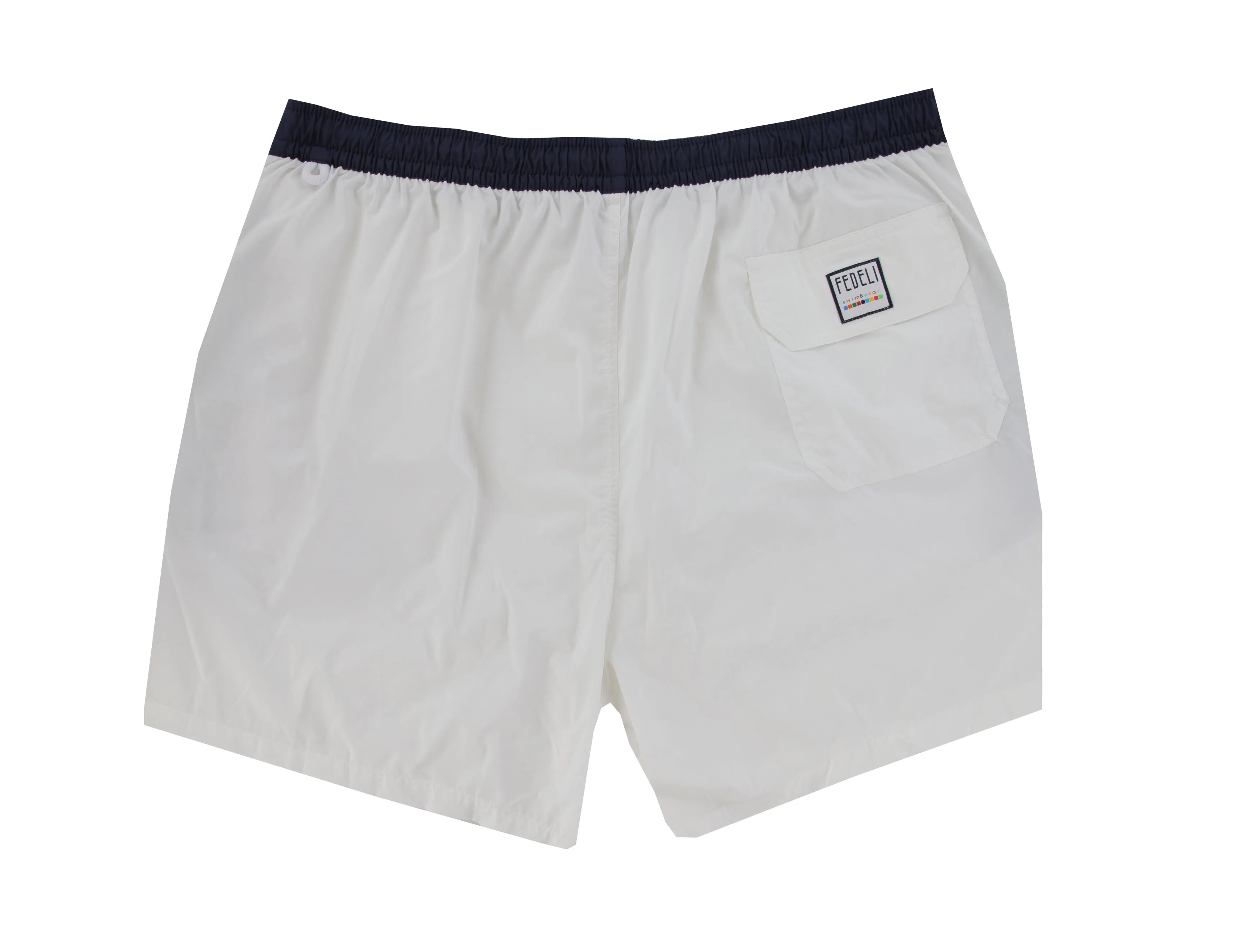Fedeli White Swim Shorts