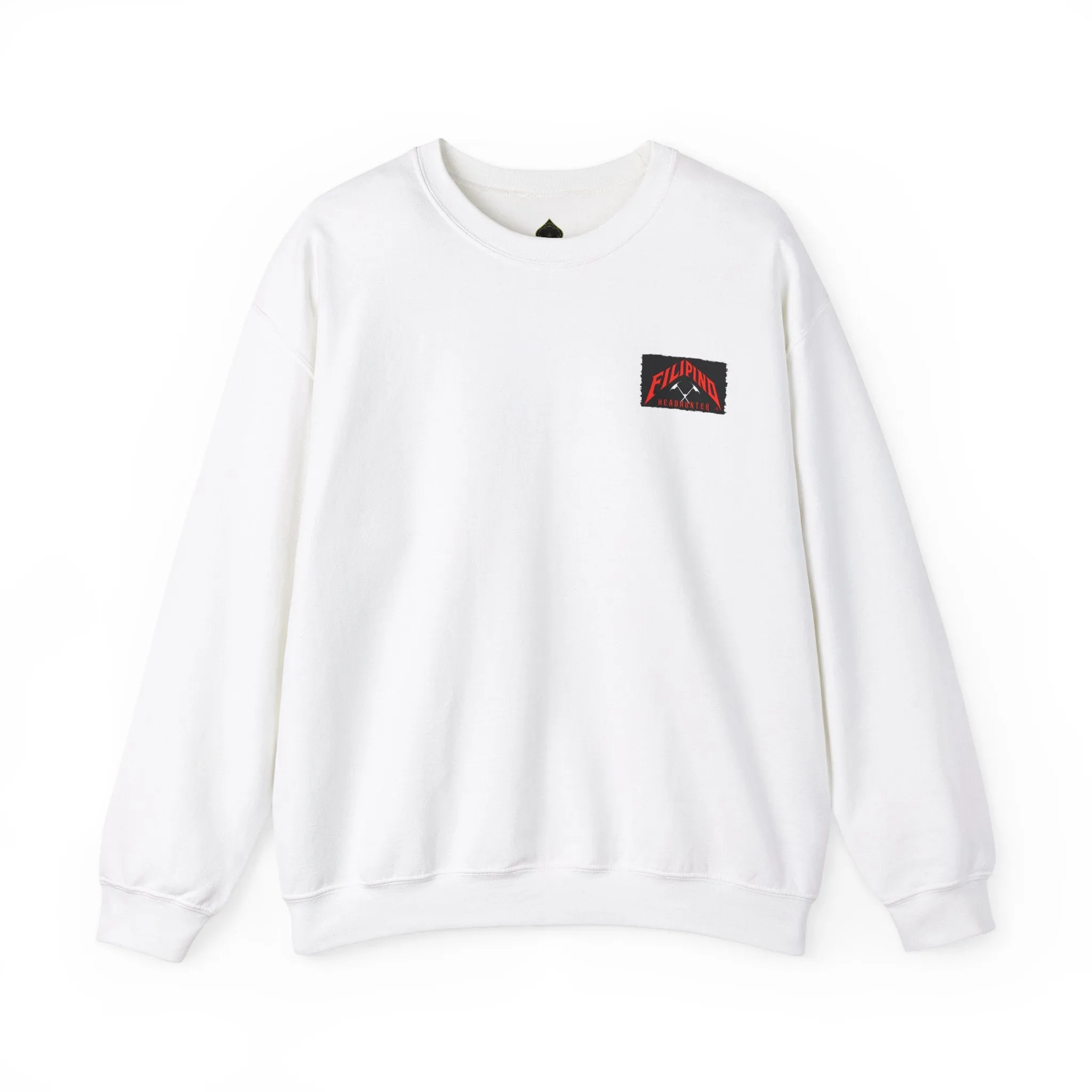 Filipino Strength Filipino Headhunter Igorot Warrior Unisex Heavy Blend™ Crewneck Sweatshirt