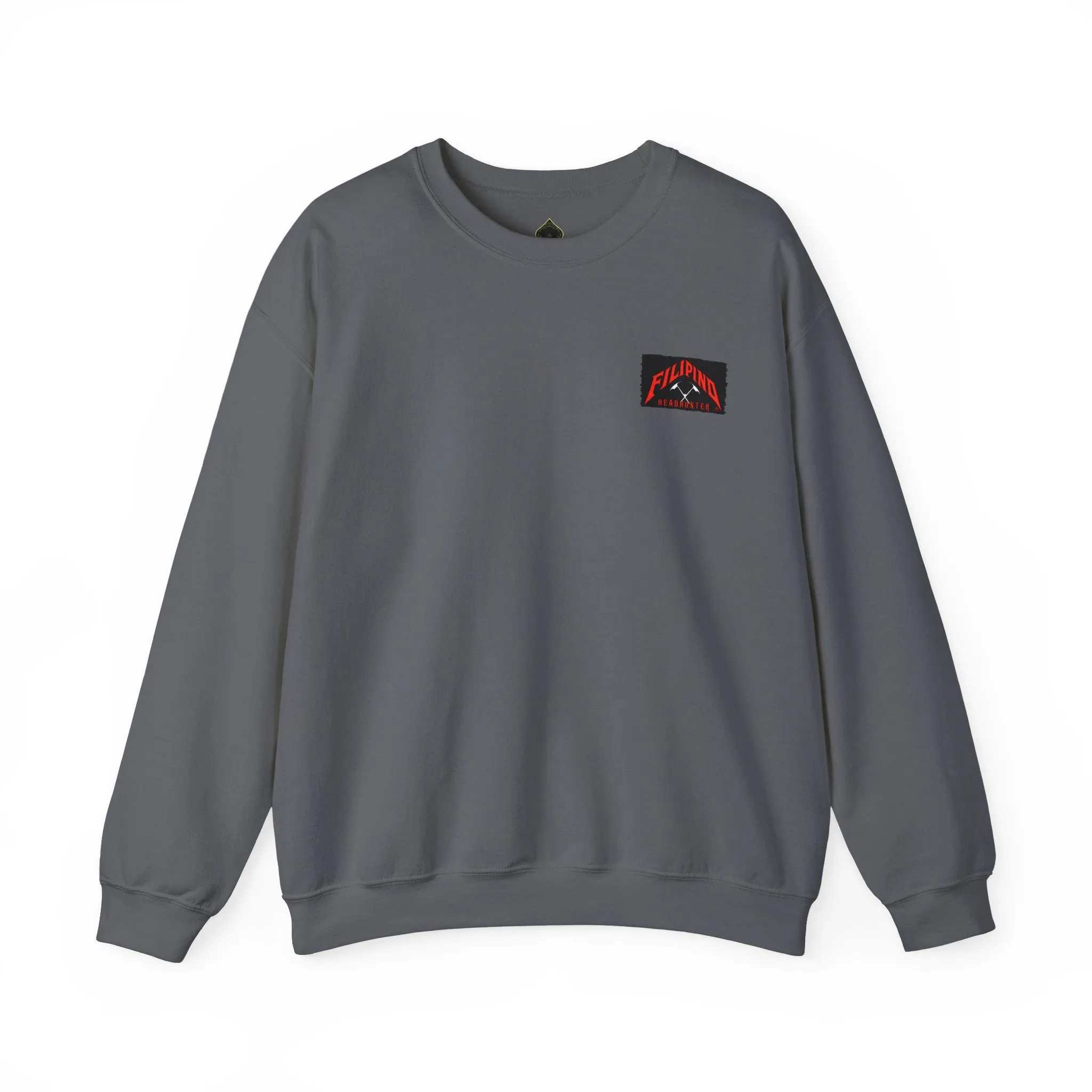 Filipino Strength Filipino Headhunter Igorot Warrior Unisex Heavy Blend™ Crewneck Sweatshirt