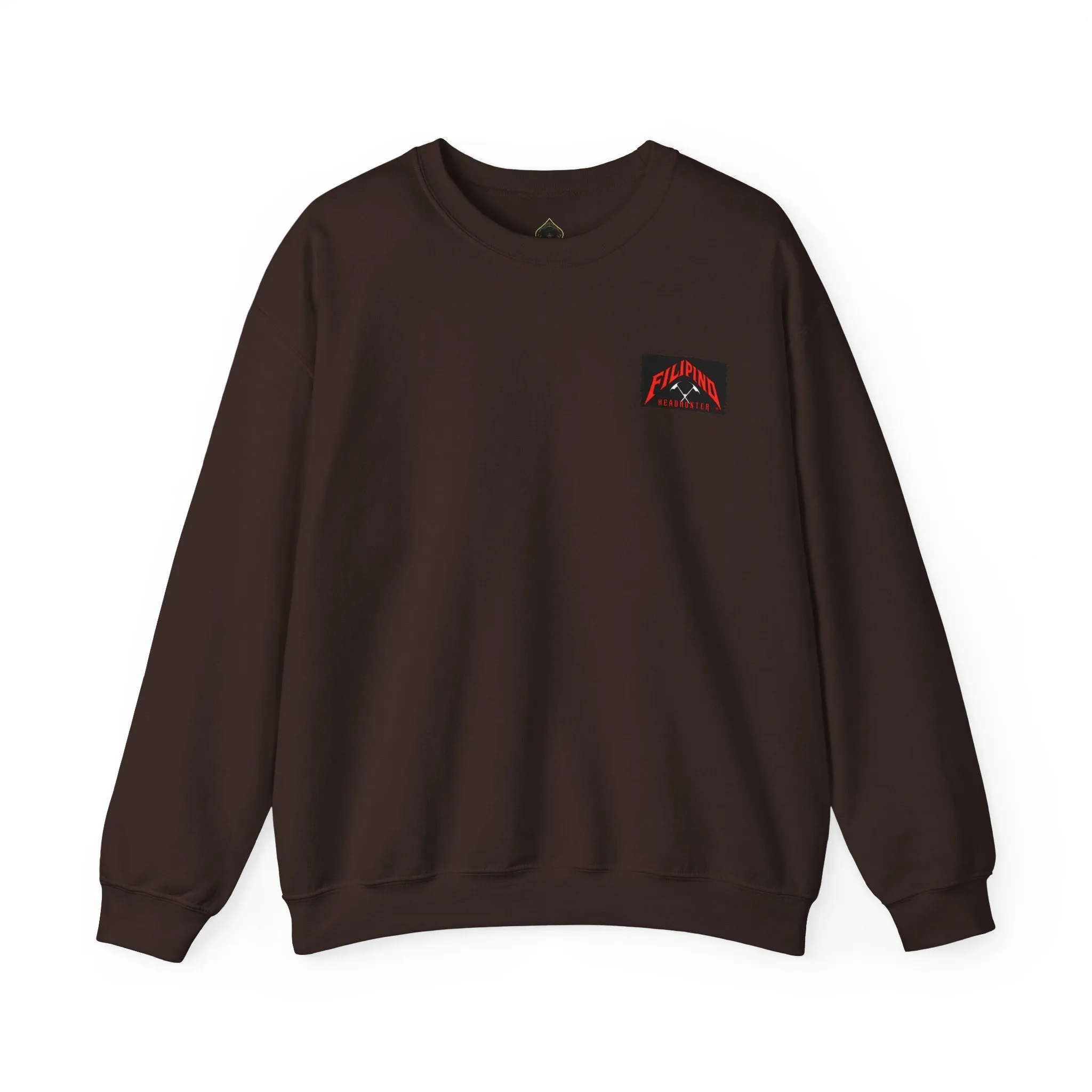 Filipino Strength Filipino Headhunter Igorot Warrior Unisex Heavy Blend™ Crewneck Sweatshirt