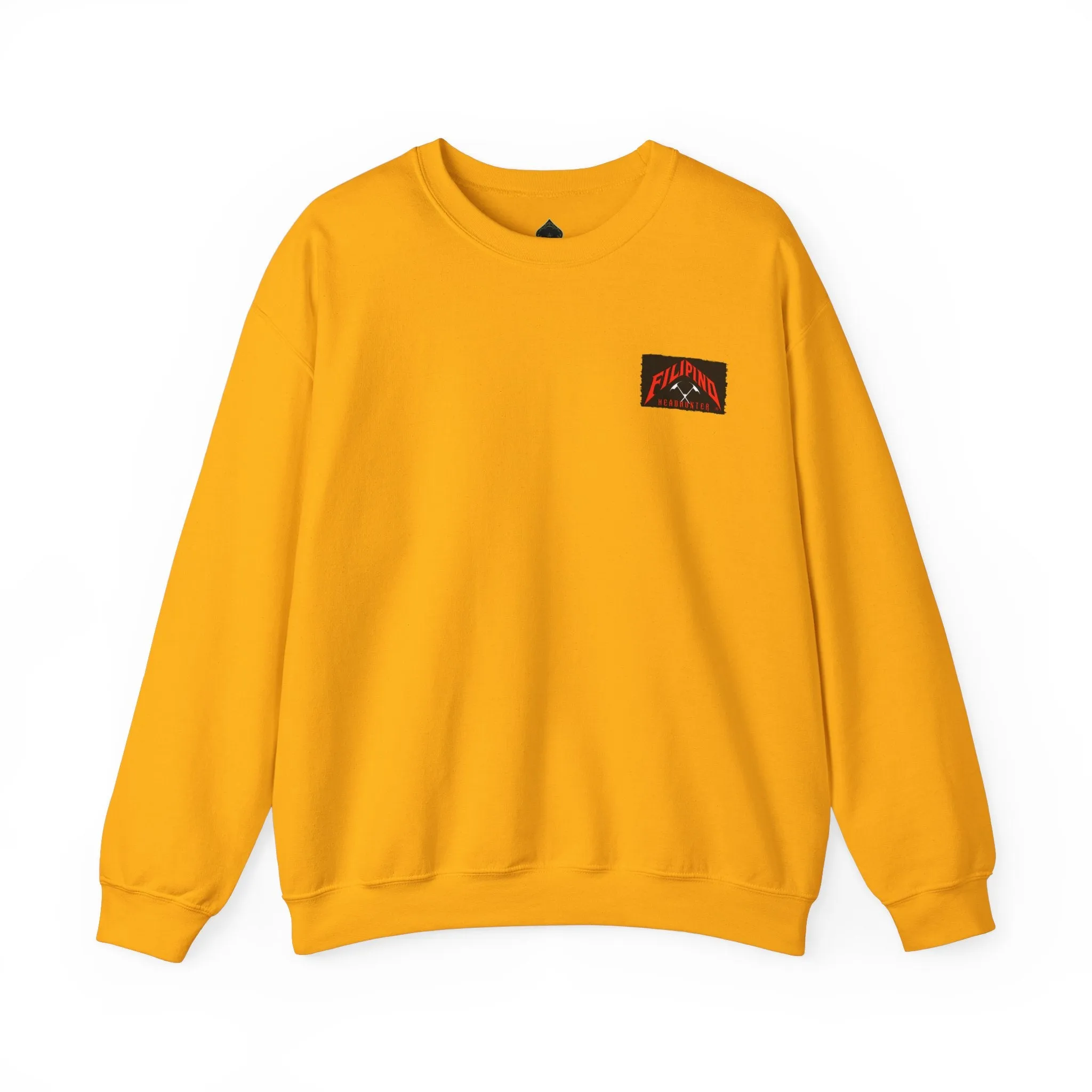 Filipino Strength Filipino Headhunter Igorot Warrior Unisex Heavy Blend™ Crewneck Sweatshirt