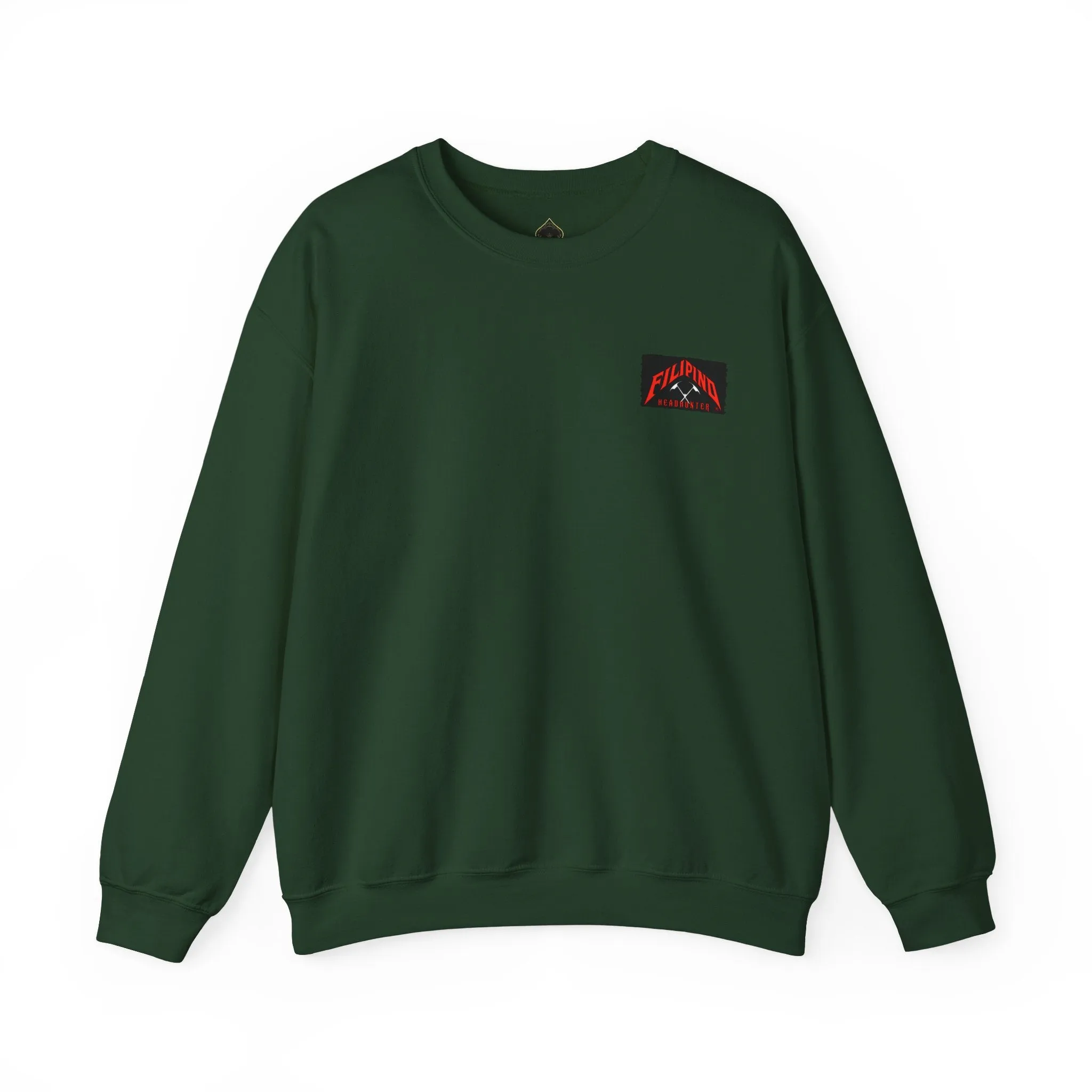 Filipino Strength Filipino Headhunter Igorot Warrior Unisex Heavy Blend™ Crewneck Sweatshirt