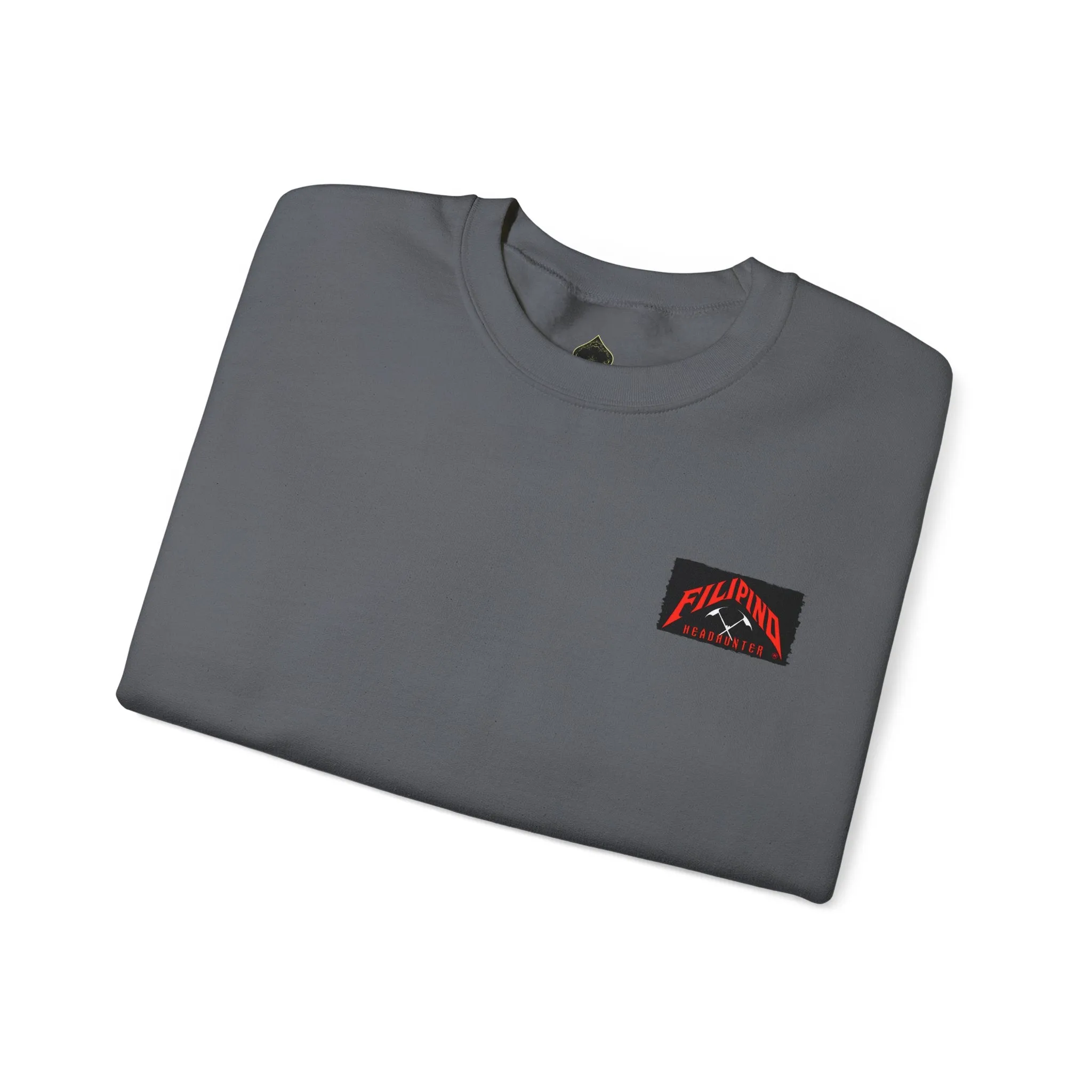 Filipino Strength Filipino Headhunter Igorot Warrior Unisex Heavy Blend™ Crewneck Sweatshirt