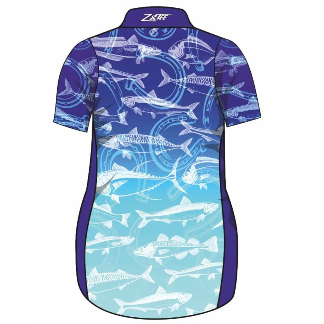 Fishing | Lucky Pattern Blue Lifestyle Fishing Dress ★Pre-Order★