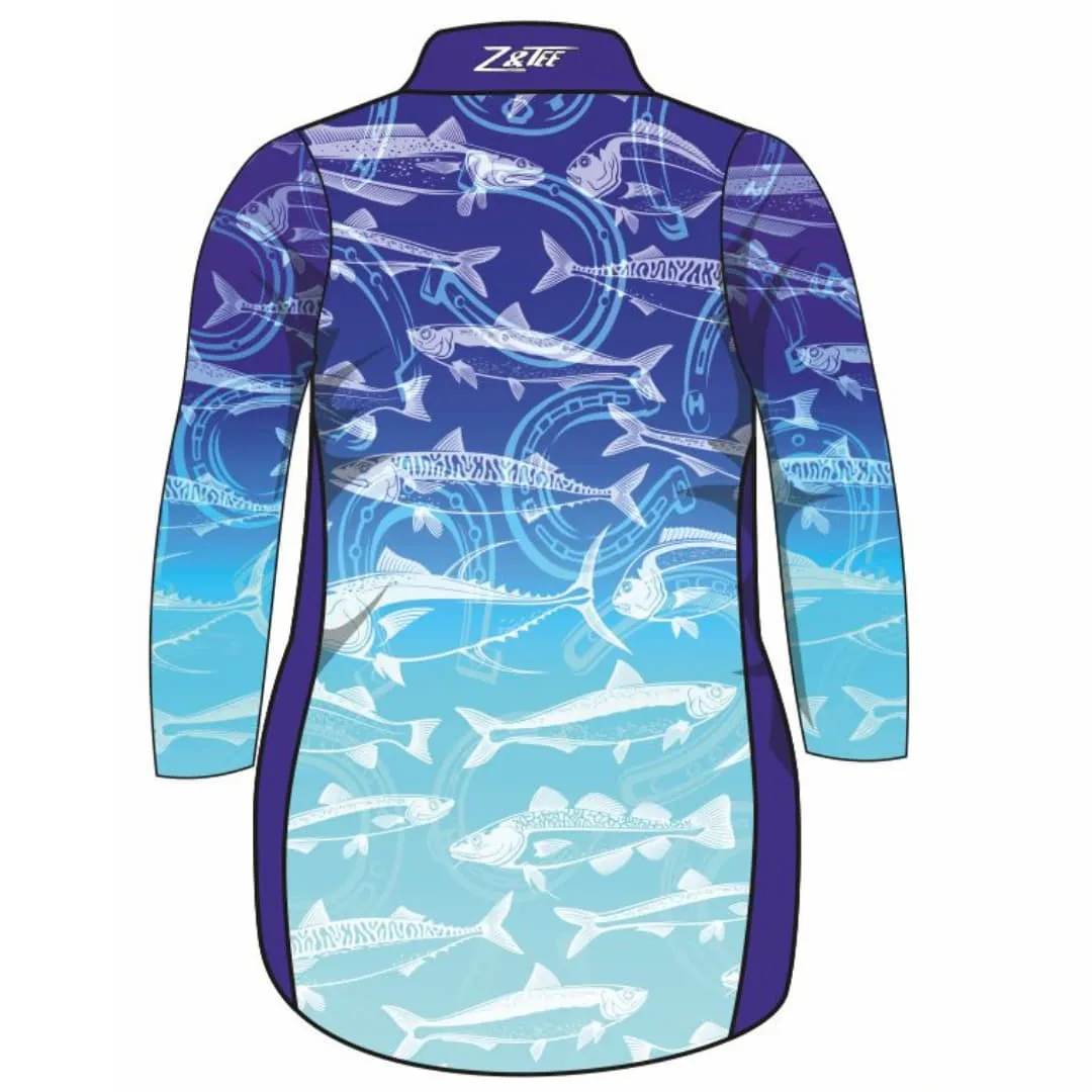 Fishing | Lucky Pattern Blue Lifestyle Fishing Dress ★Pre-Order★