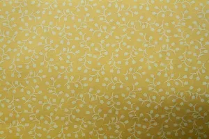 FL: Lady’s Mantle Yellow Patchwork / Craft Fabric---OUT OF STOCK
