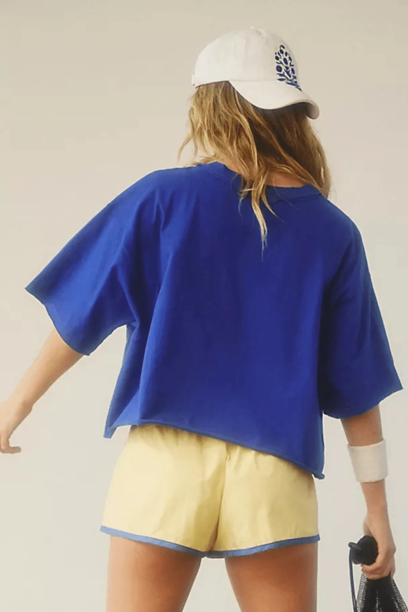 Free People: Inspire Tee Logo in Electric Shock/SEA