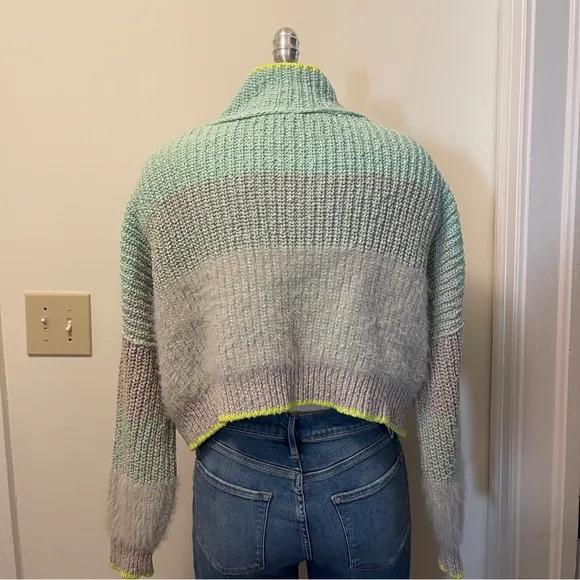 Free People Mock Neck Thick Sweater