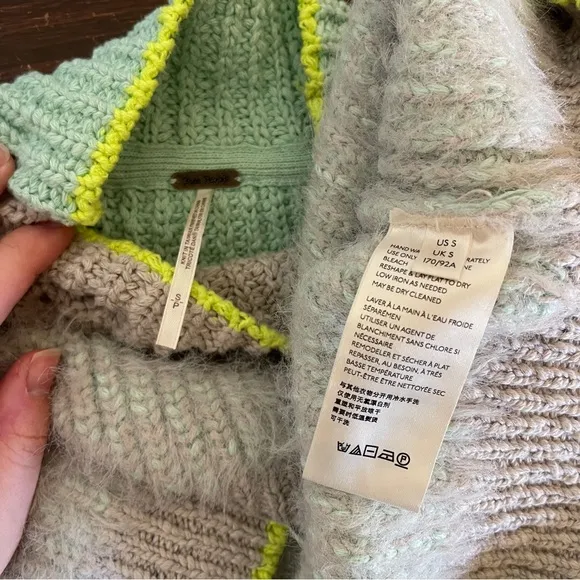 Free People Mock Neck Thick Sweater
