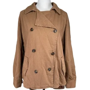 Free People Remi Shirt Jacket, NWT, Size Small, New with Tags, Tan