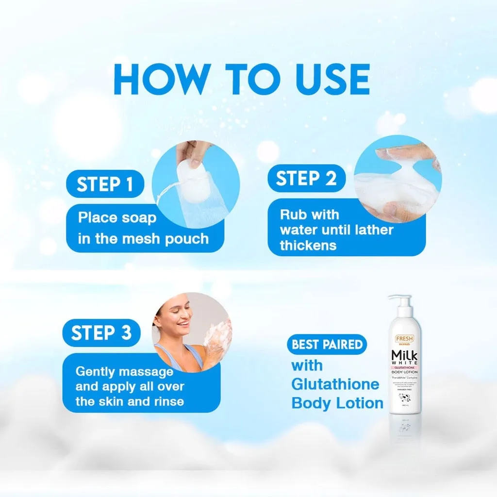 Fresh Skinlab Milk White 3in1 Soap 100g