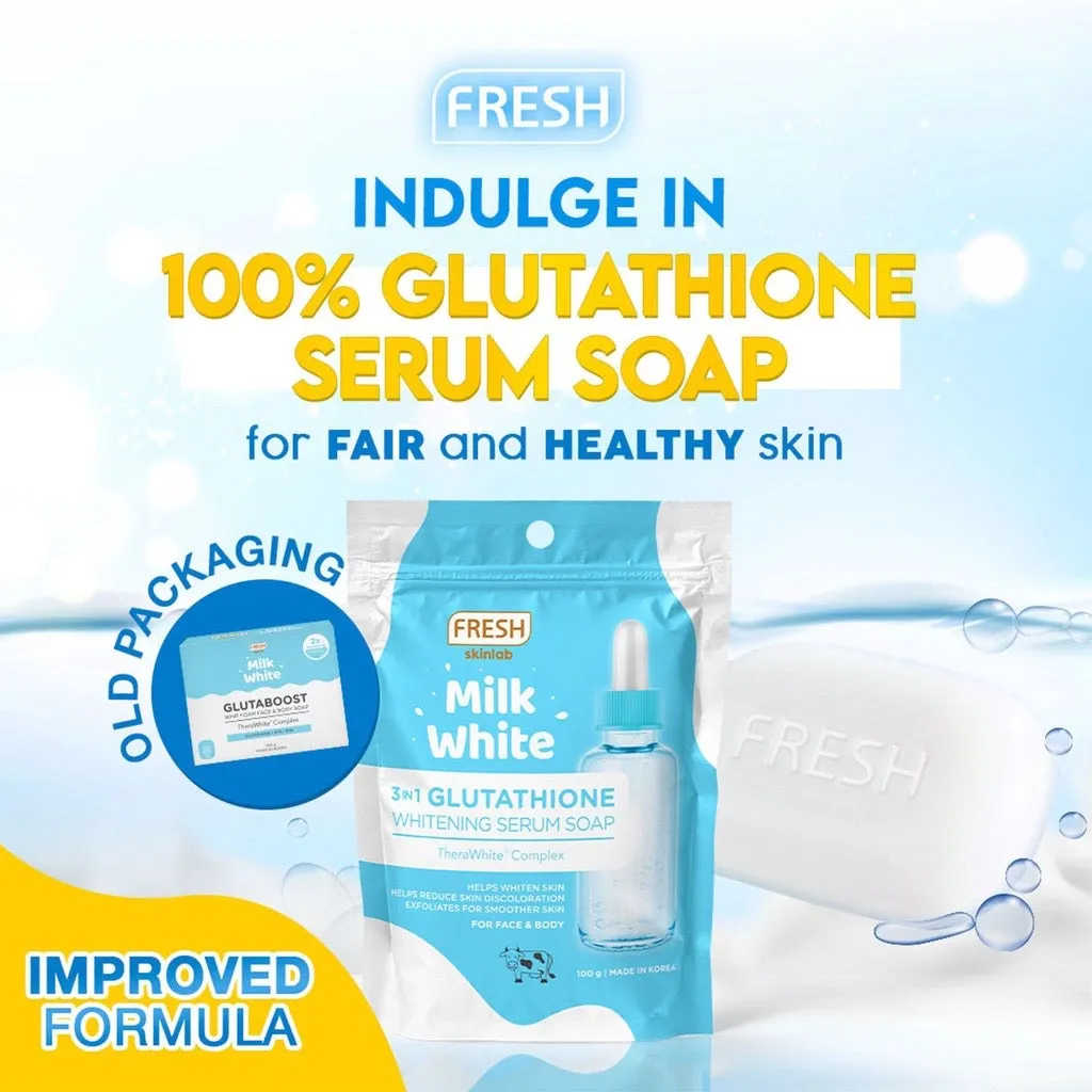 Fresh Skinlab Milk White 3in1 Soap 100g