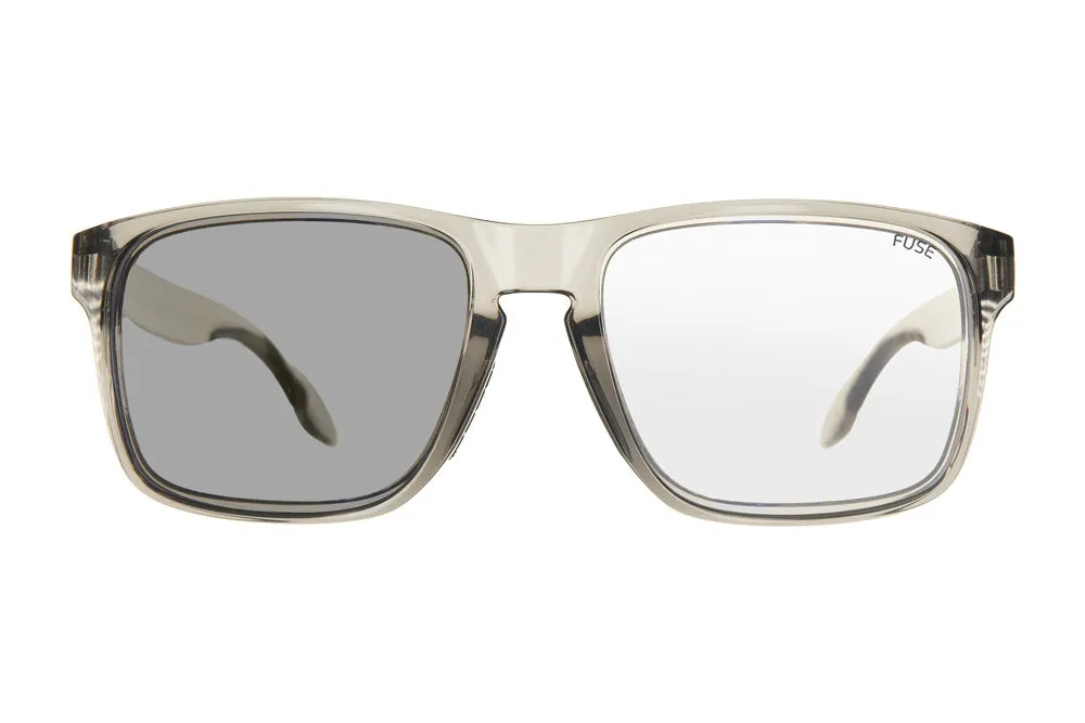 Fuse Egmont XL Sunglasses | Clear Grey