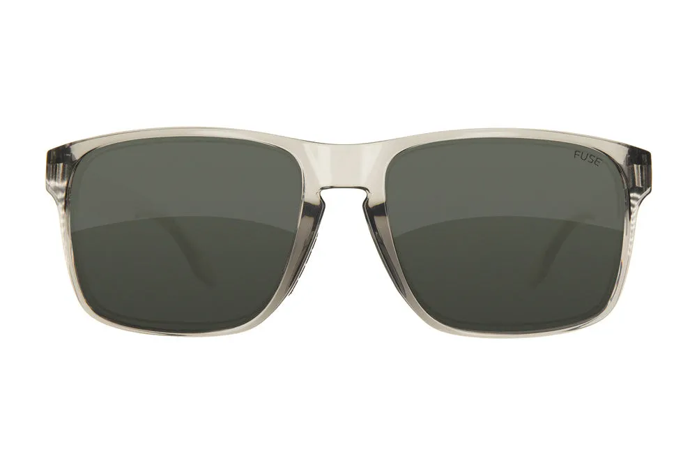 Fuse Egmont XL Sunglasses | Clear Grey