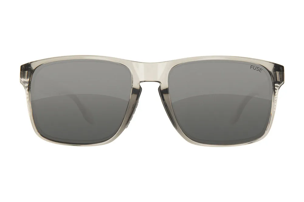 Fuse Egmont XL Sunglasses | Clear Grey