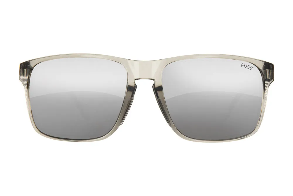 Fuse Egmont XL Sunglasses | Clear Grey